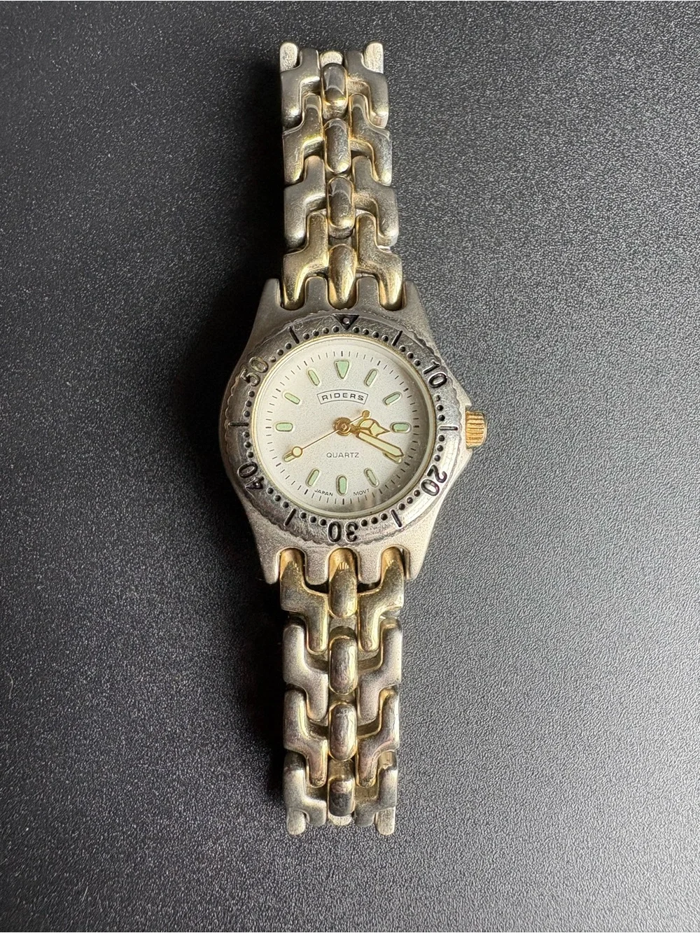 Riders Men’s Two-Tone Quartz Bracelet Watch - Silver & Gold